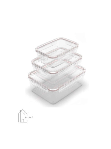 ظروف نگهدارنده ایزی لاک ویرو 6 پارچه مستطیل