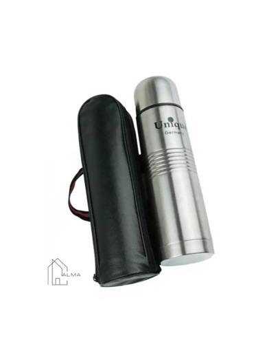 فلاسک نیم لیتری استیل اصل یونیک کاور دار