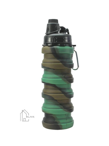 قمقمه سیلیکونی چریکی تاشو