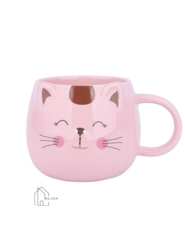 ماگ سرامیکی طرح گربه ای